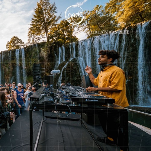 DJ performing